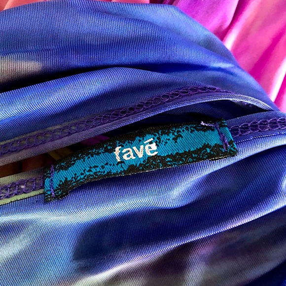 ❌SOLD❌ ★LIKE NEW★ Tie Dyed Mini Dress, PINK YELLOW PURPLE - Picture 12 of 14